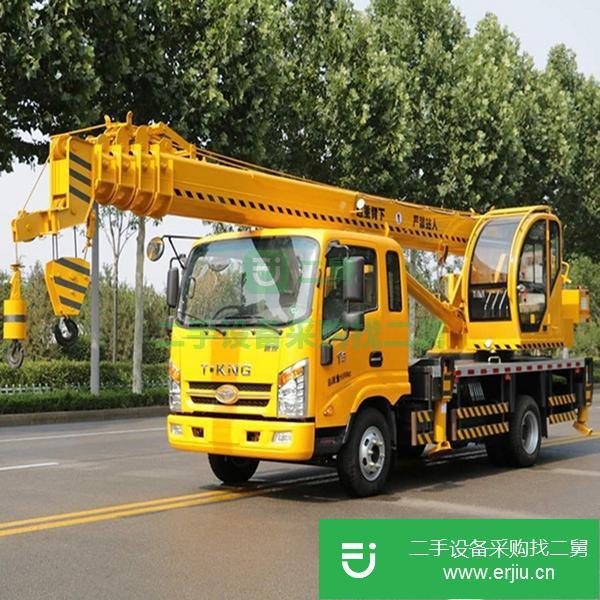 山東出售二手徐工10噸吊車手續齊全