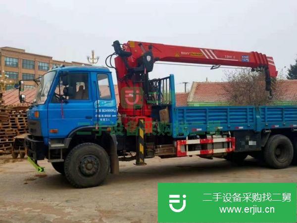 江蘇出售二手17年三一12T210馬力隨車吊