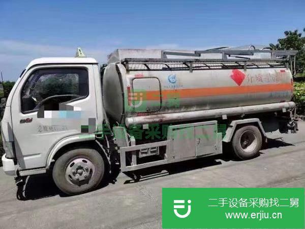 山東出售二手東風5噸油罐車手續齊全