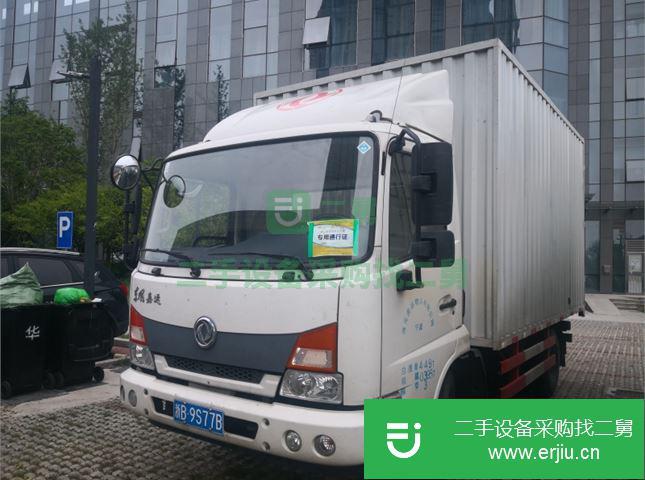 浙江出售二手東風天錦箱式貨車