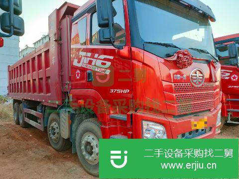 江西出售二手青島解放JH6自卸車
