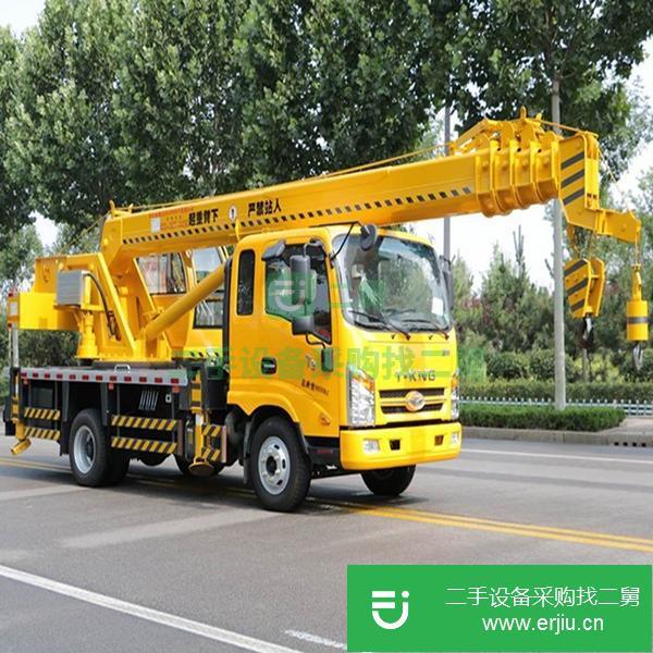 山東出售二手徐工10噸吊車手續齊全