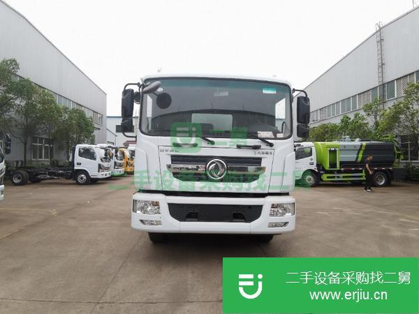 廣東出售二手東風天龍后八輪清洗吸污車