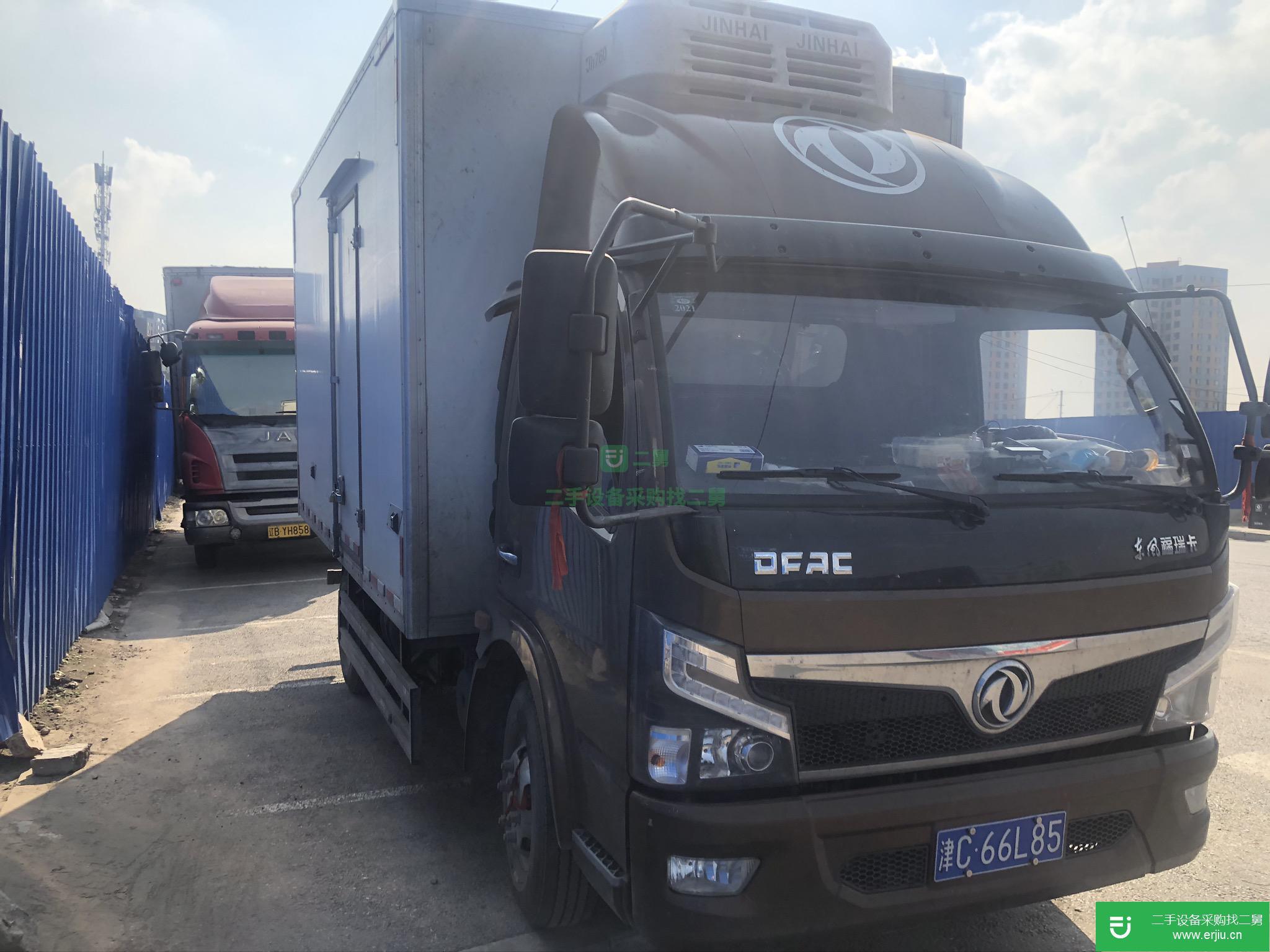 天津出售二手東風福瑞卡冷藏車