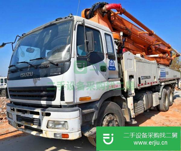 湖南出售二手五十鈴三橋叉腿47米泵車手續齊全包過戶