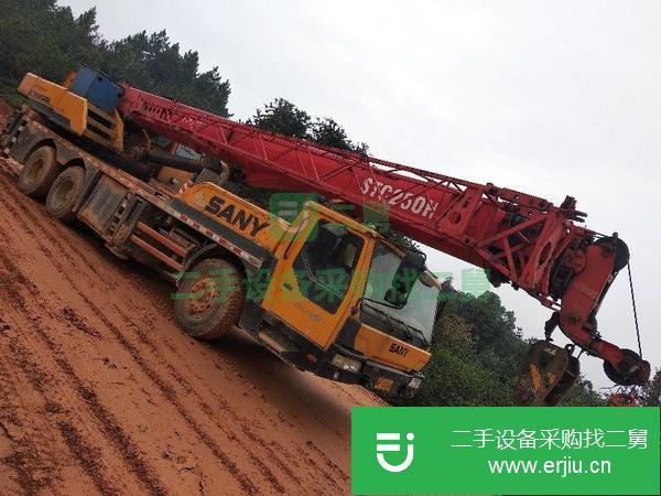 湖南出售二手三一25噸5節(jié)臂汽車吊車況正常