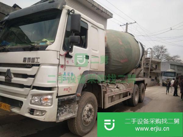 云南出售二手豪沃十七方攪拌罐車