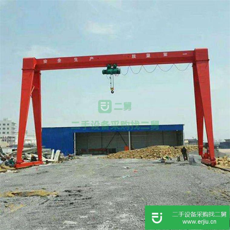 山東出售二手10T雙主梁龍門吊