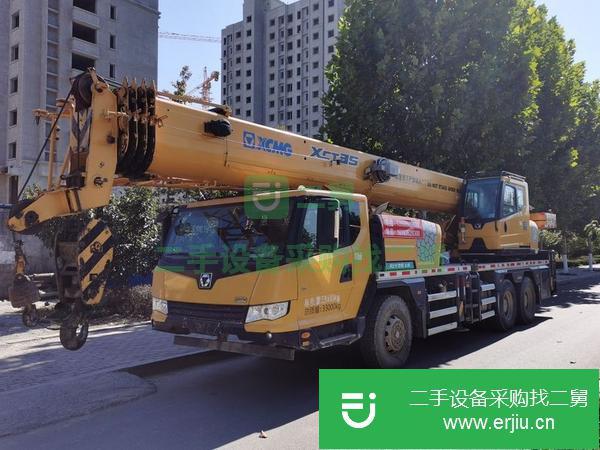 山東出售二手徐工25噸五節臂吊車