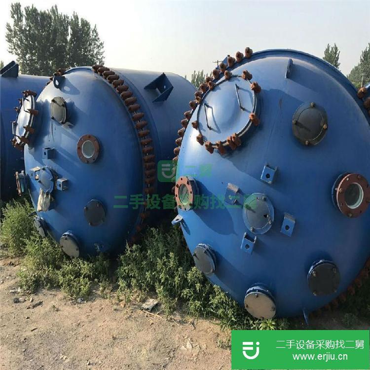 山東出售二手電加熱高壓搪瓷反應釜