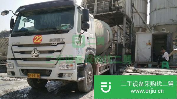 云南出售二手豪沃十七方攪拌罐車