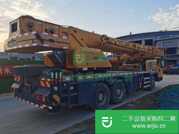山東出售二手徐工25噸五節臂吊車