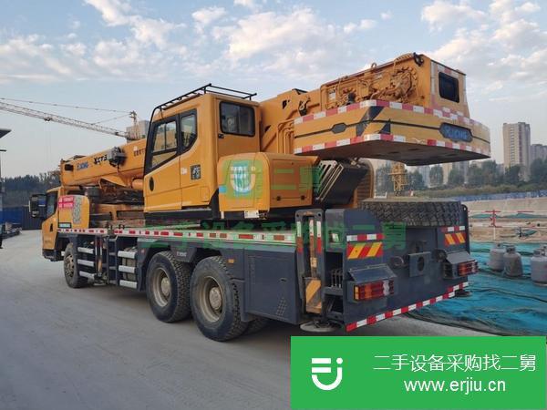 山東出售二手徐工25噸五節臂吊車