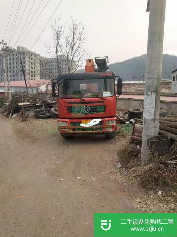 湖北出售二手17年三一后八輪14噸隨車吊