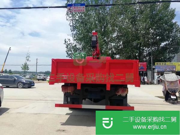 湖北出售二手東風專底8噸單橋隨車吊