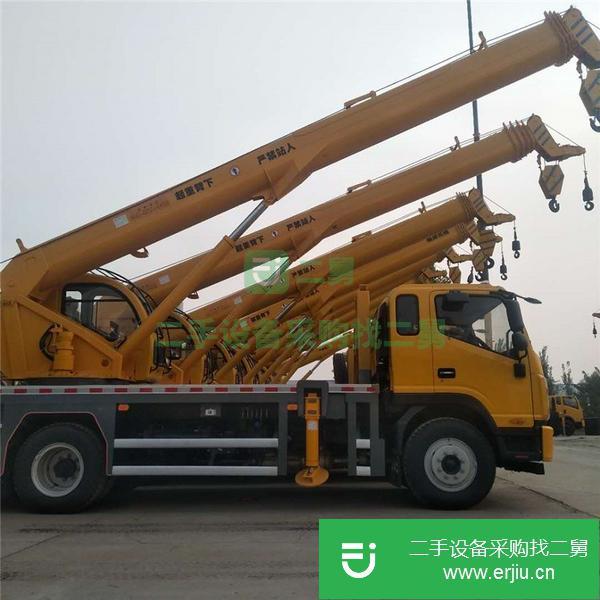山東出售二手徐工16噸160馬力吊車