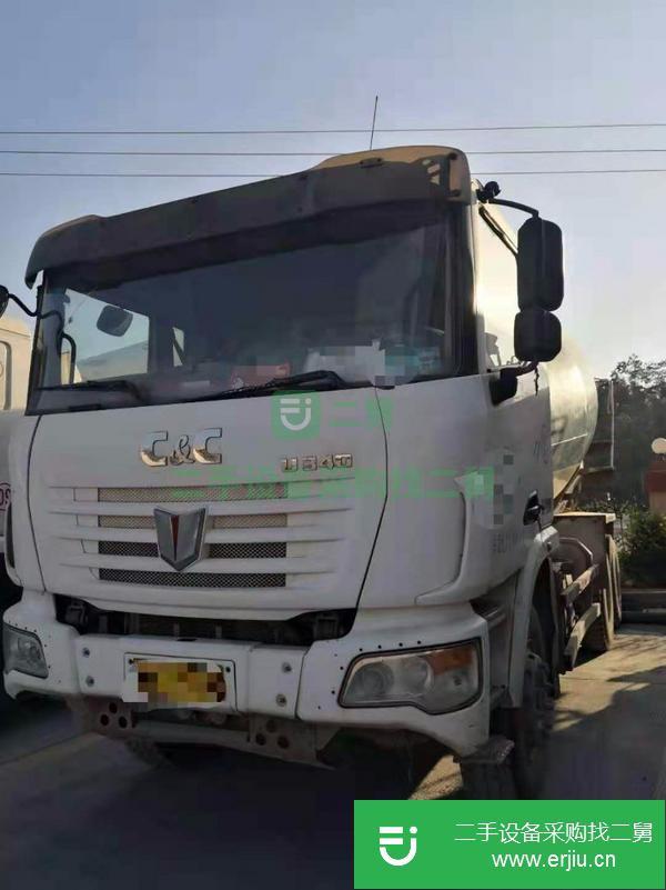 廣西出售二手精品聯(lián)合重卡大12方玉柴340發(fā)動機攪拌車