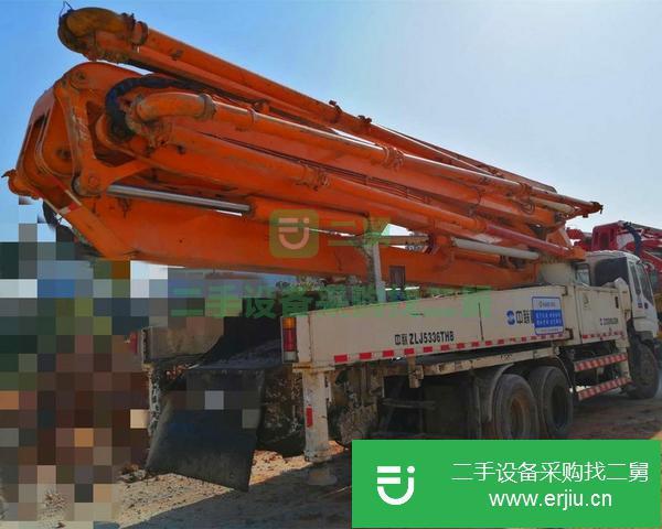 湖南出售二手五十鈴三橋叉腿47米泵車手續齊全包過戶