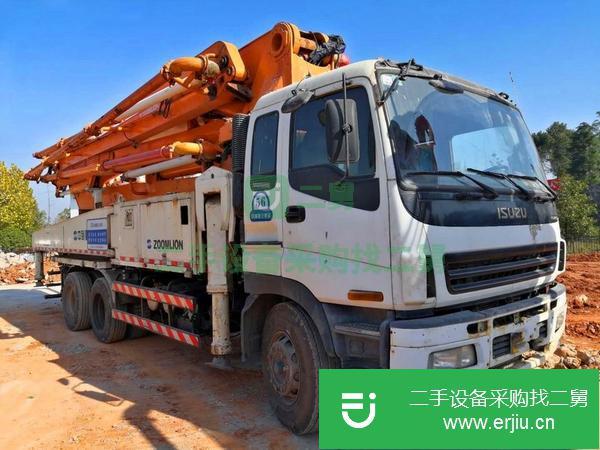 湖南出售二手五十鈴三橋叉腿47米泵車手續齊全包過戶