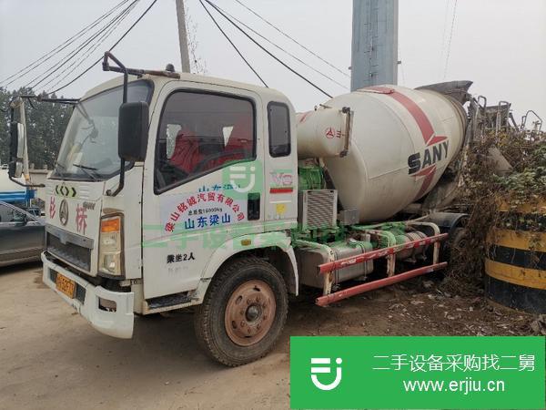 廣東出售二手重汽豪沃前四后八20方單橋混凝土攪拌車國(guó)四排放