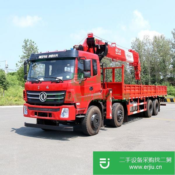 湖北出售二手東風8噸隨車吊