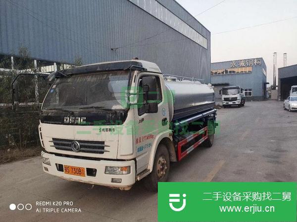 湖北出售二手帶手續灑水車8.5方包提檔