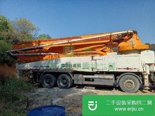 湖南出售二手奔馳52米泵車精品車況
