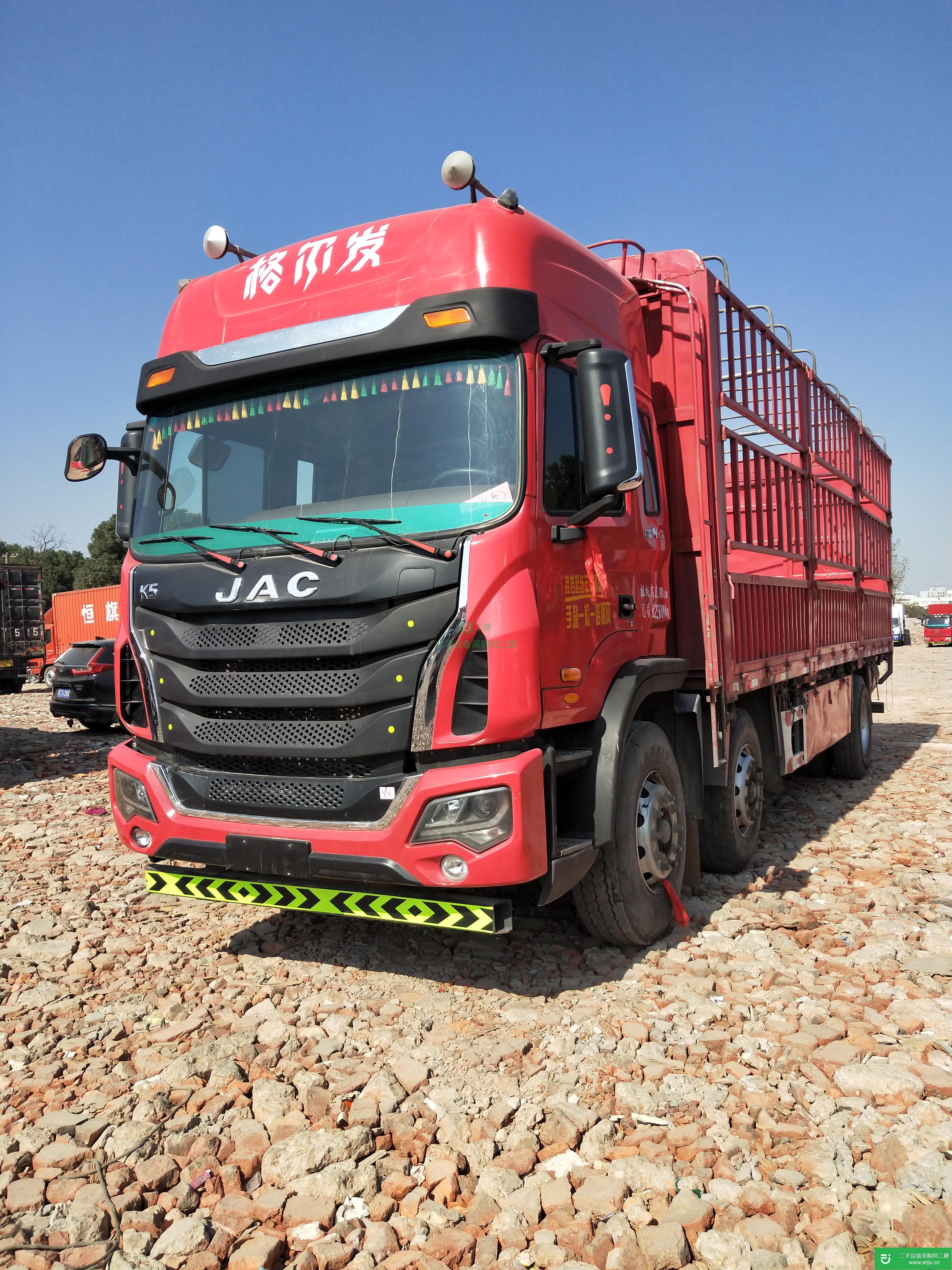 江西出售二手江淮格爾發高欄貨車