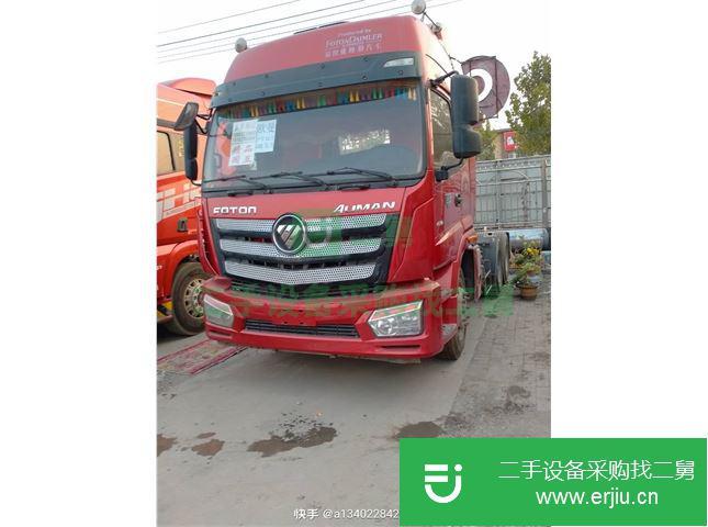 山東出售二手福田歐曼牽引車