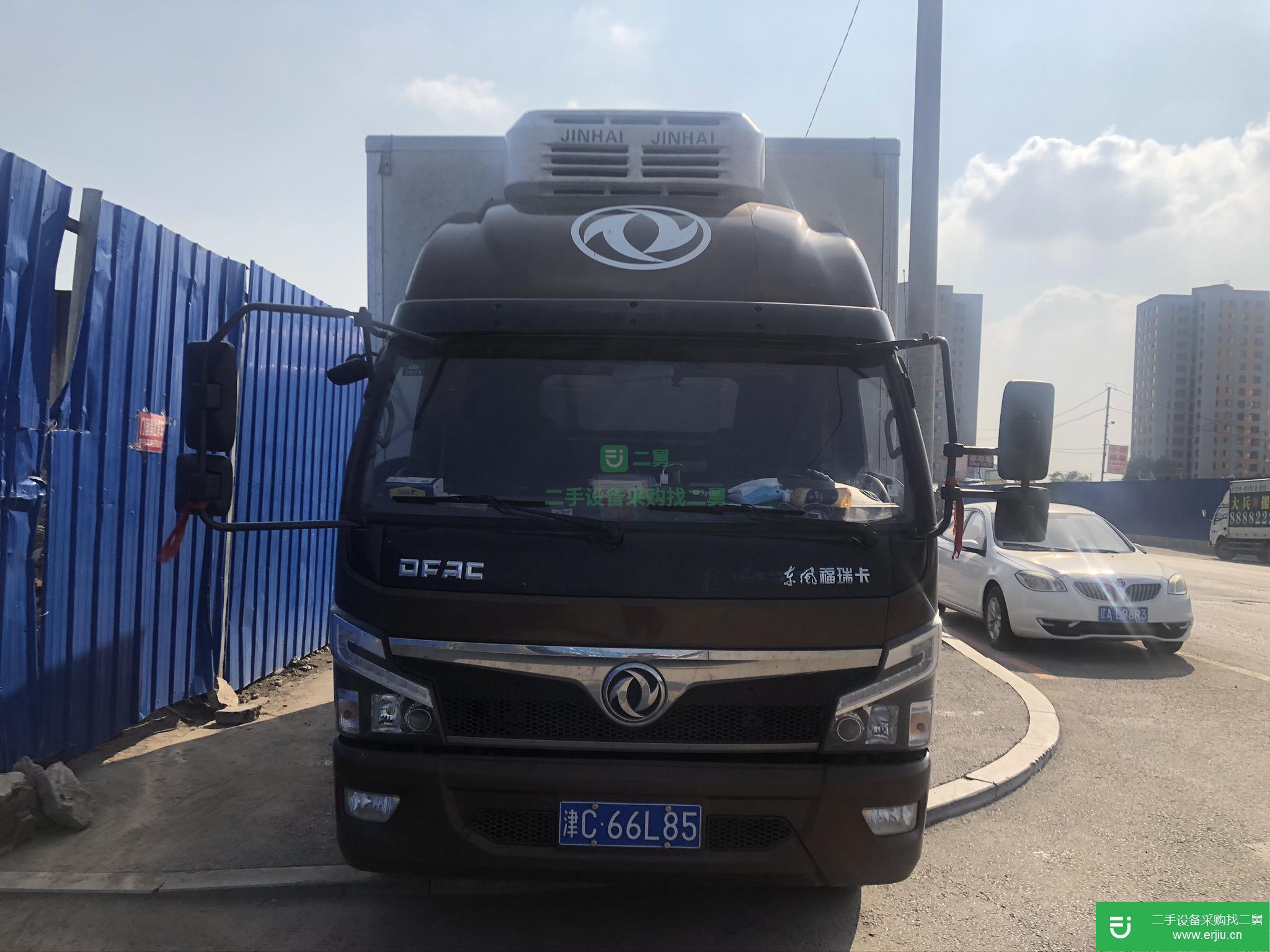 天津出售二手東風福瑞卡冷藏車