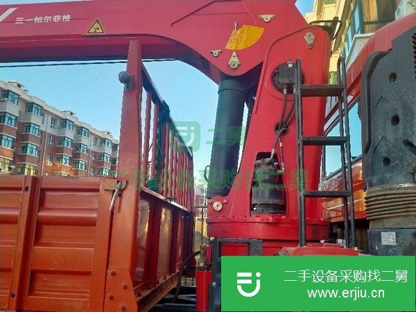黑龍江出售二手三一14噸4節臂315馬力國三隨車吊