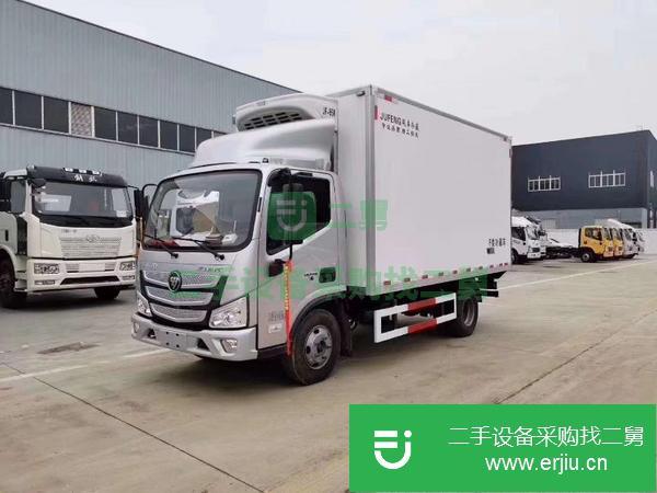 福建出售二手福田國六歐馬可130馬力冷藏車