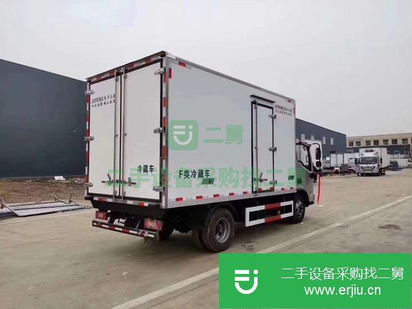 內(nèi)蒙古出售二手福田歐馬可國六4.2米冷藏車