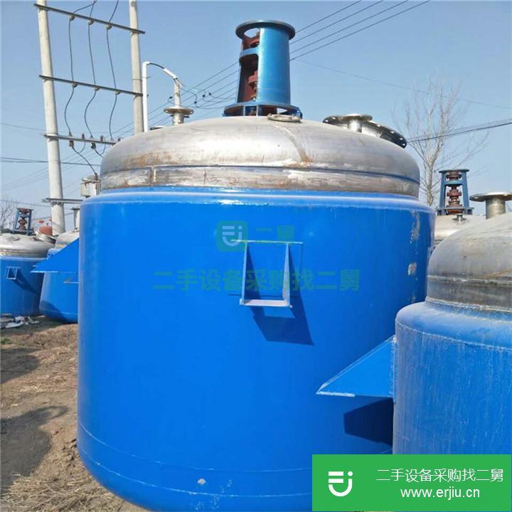 山東出售二手電加熱高壓搪瓷反應釜
