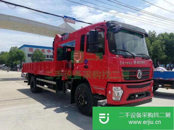 湖北出售二手東風專底8噸單橋隨車吊
