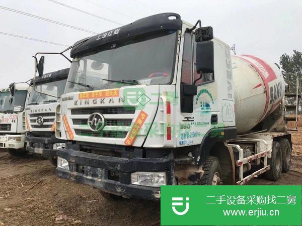 山西出售二手國五燒天然氣攪拌車 大12方14方