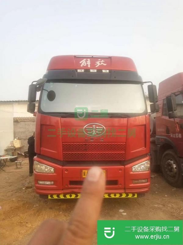 河北出售解放牽引車。420馬力