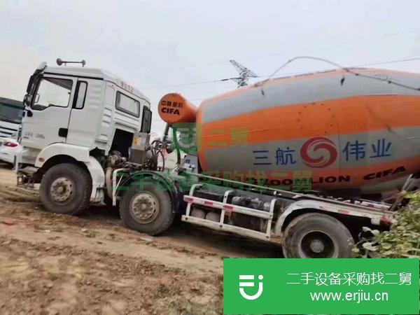 江蘇出售二手17年四橋輕量化德龍攪拌車,手續齊全,包提檔過戶支持分期