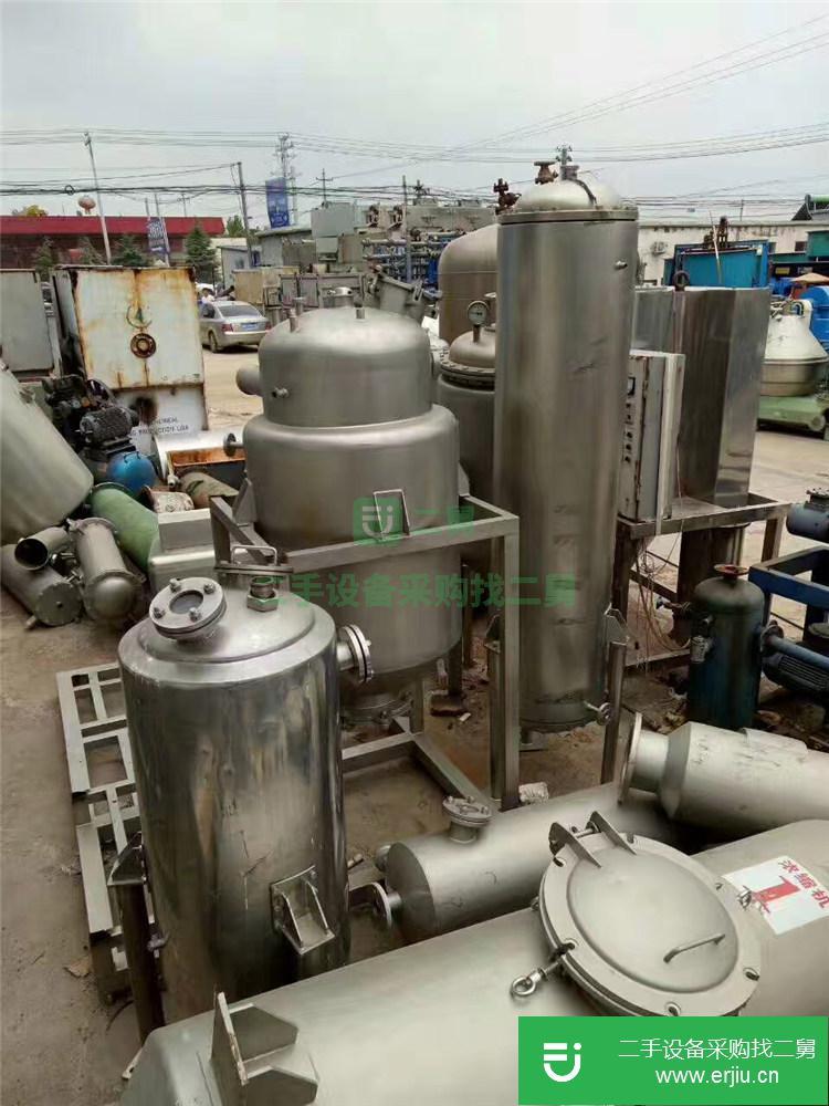 山東出售二手艾卡4噸三效蒸發器