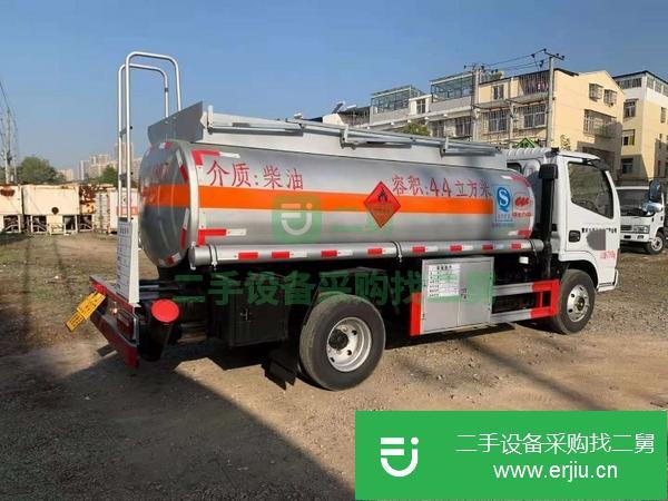 四川出售二手東風4噸油罐車朝柴102馬力手續齊全
