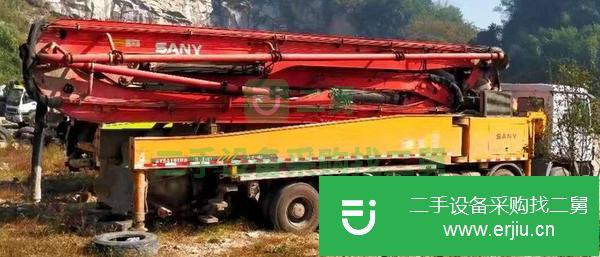 湖南出售二手奔馳四橋叉腿52米泵車車況精品手續(xù)齊全包過戶