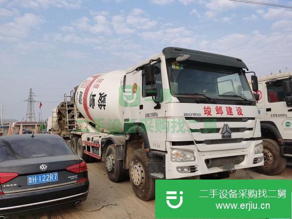 浙江出售18年大20方豪沃攪拌車 三一上裝 手續齊全包提檔過戶