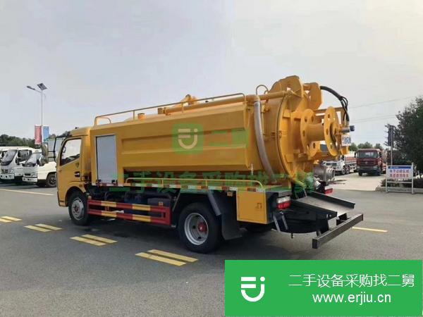 湖南出售二手5方高壓清洗吸污車