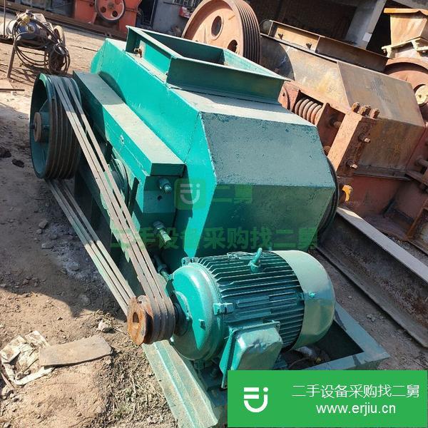 河南出售二手對輥破碎機