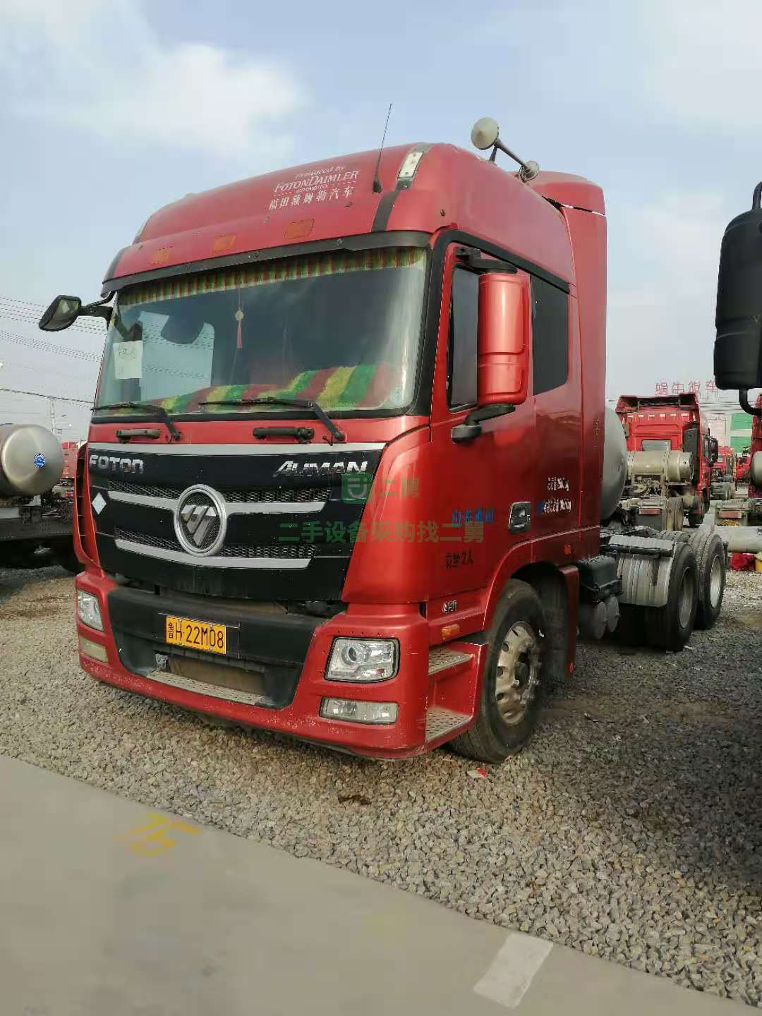 出售17年7份歐曼GTL牽引車，420馬力，LGN加氣車