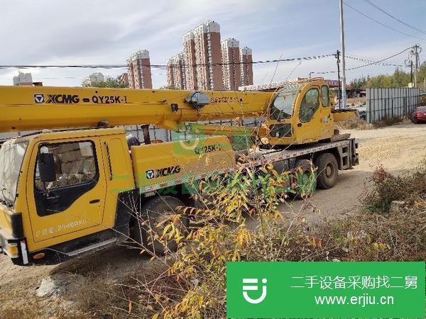 河北出售二手徐工25噸吊車無事故協議過戶
