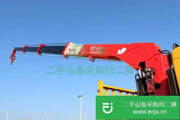 湖北出售二手東風(fēng)F5后八輪隨車吊
