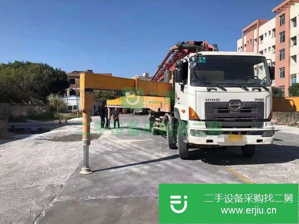 湖南出售二手日野52米泵車