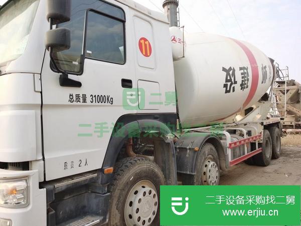 浙江出售18年大20方豪沃攪拌車 三一上裝 手續齊全包提檔過戶