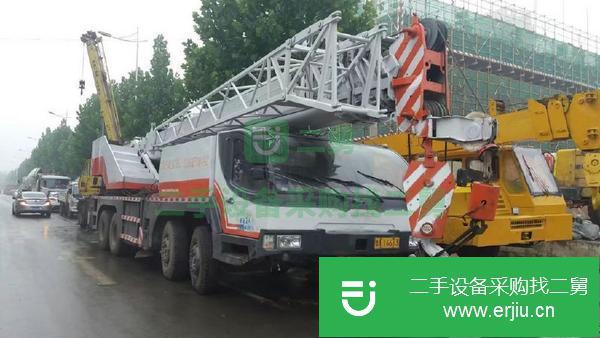山東出售二手中聯50噸吊車手續齊全可過戶